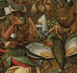 The Fall of the Rebel Angels, 1562 (detail)
